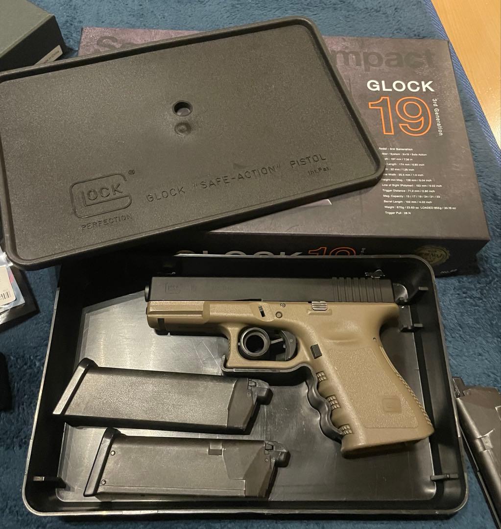 マルイGLOCK 19 gen3 ガスガン カスタム 他