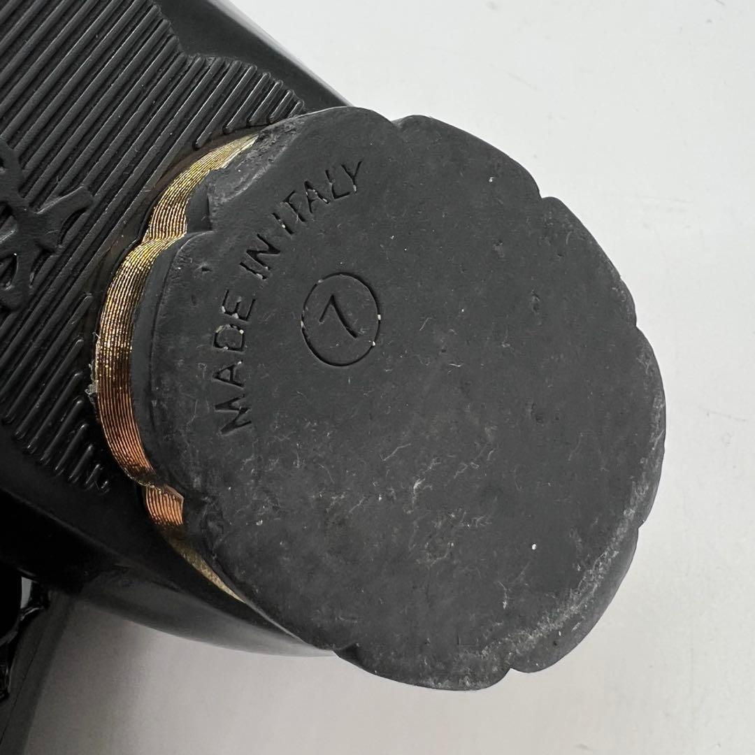 良品　フェラガモ　パンプス　JELLY ラバー　ヴァラリボン