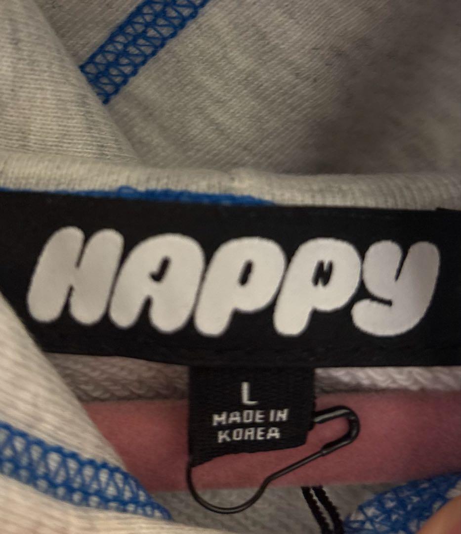 BTS JIN HAPPY POP-UP フーディー　ハッピーパーカー　L新品