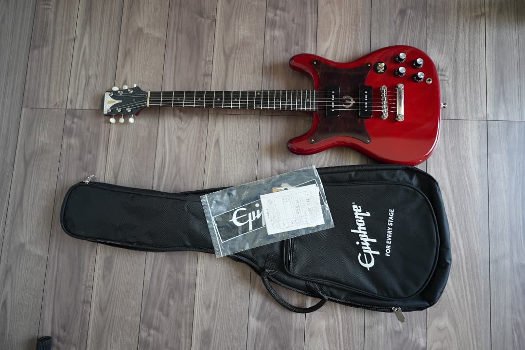 軽くて可愛い、Epiphone Wilshire P-90 Cherry