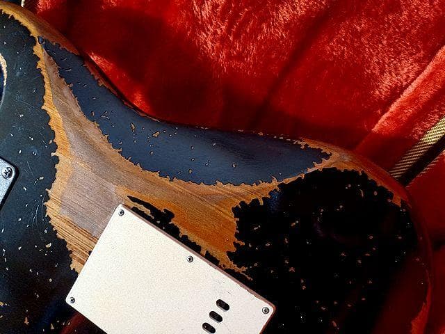 ❖CustomWierring Relic Black Stratocaster