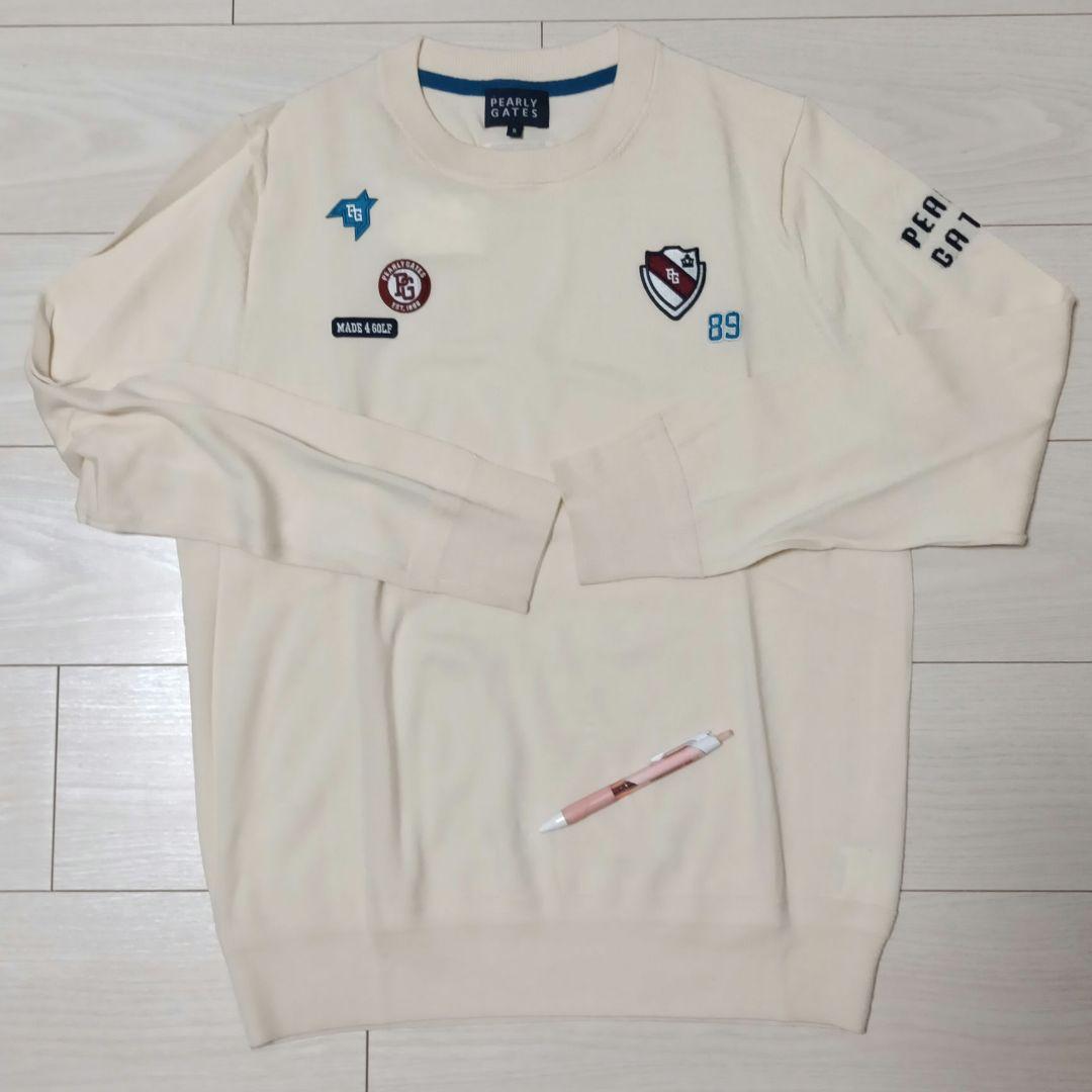 パーリーゲイツ☆メンズ長袖ニット☆サイズ５(Ｌ)