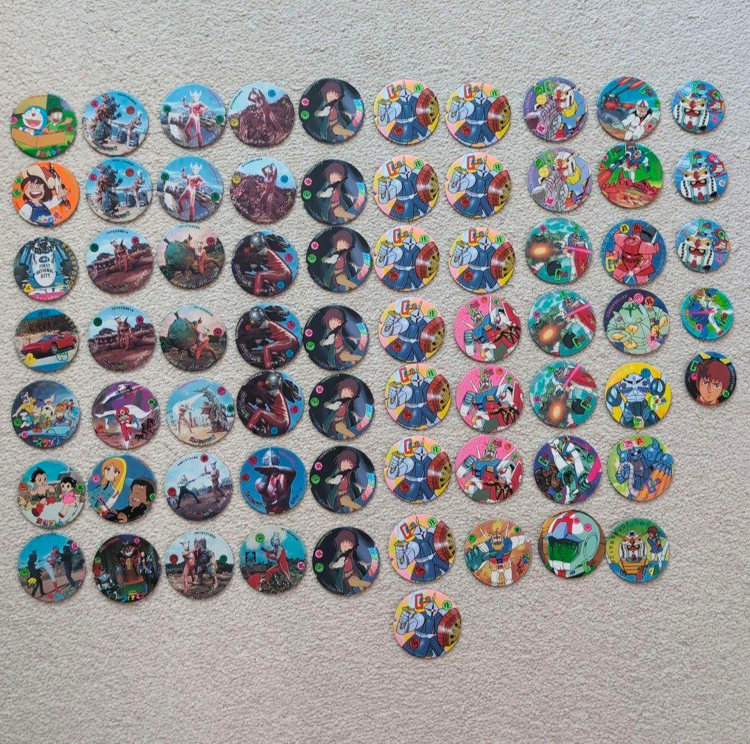 当時物 レア 昭和レトロ アンティーク メンコ めんこ 面子 カード 300枚