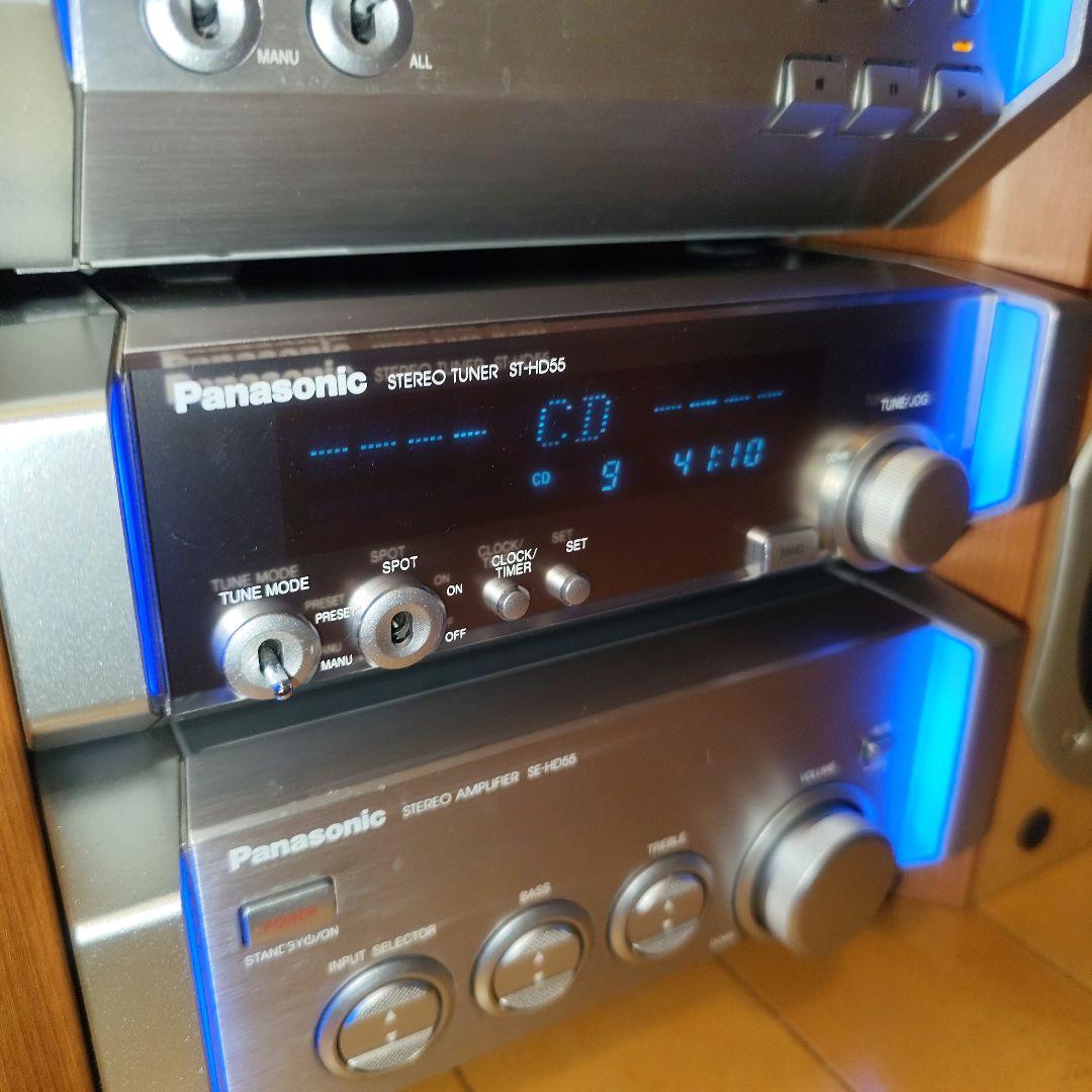 Panasonic SL-HD55 コンポCD /MD/AMFM