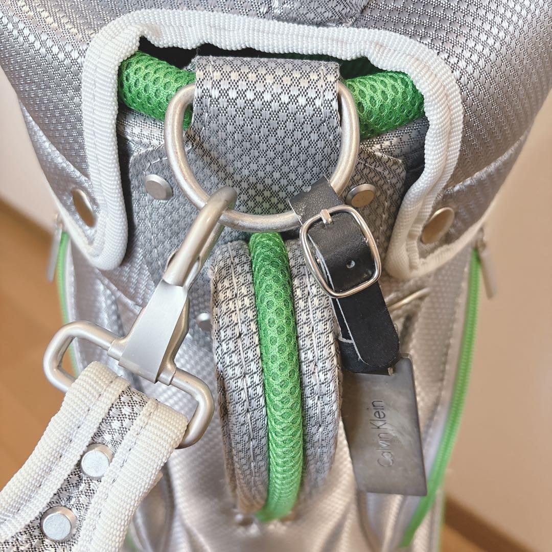 K424 美品！ドクロ 王冠 シルバー キャディバック