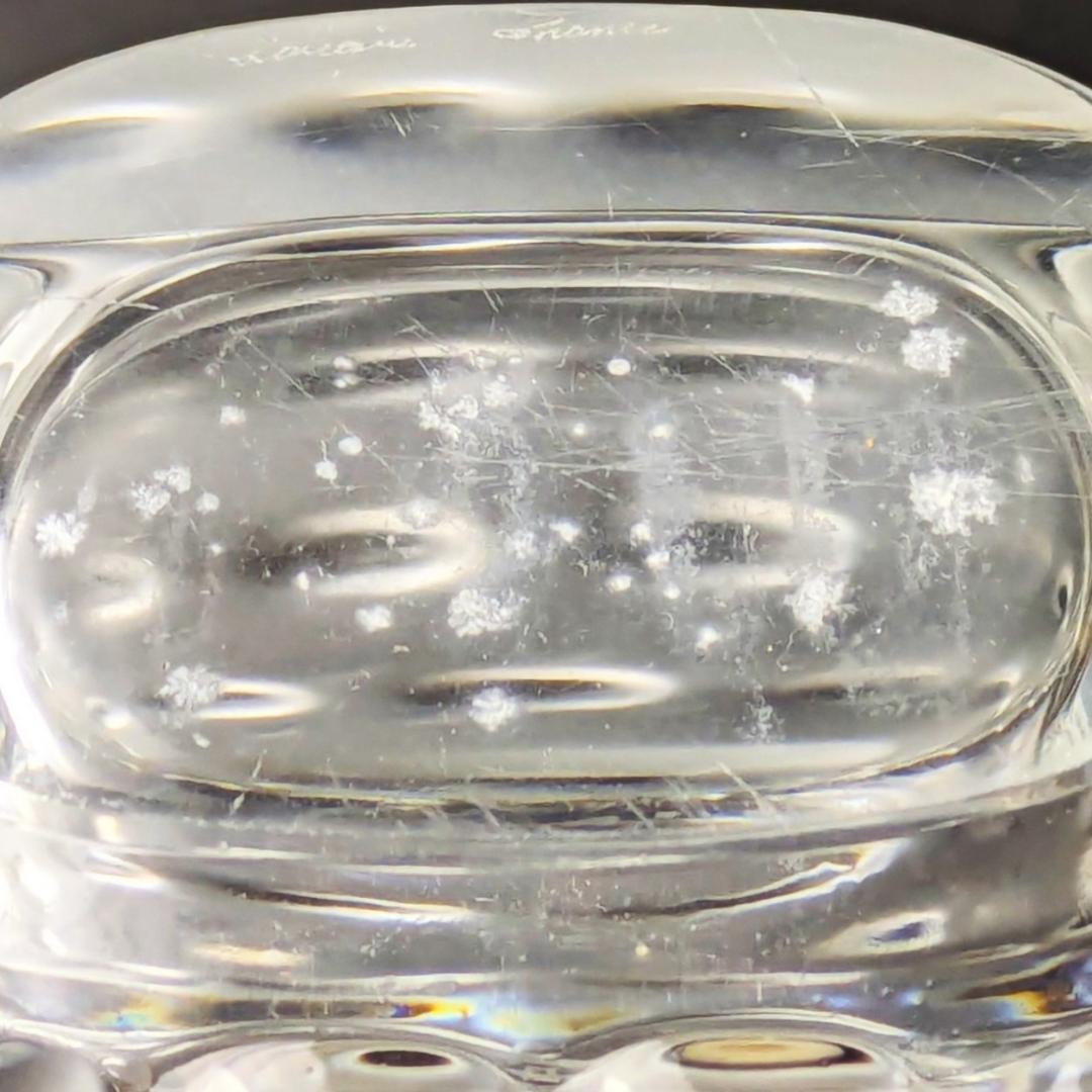 ラリック廃盤 27㎝デキャンタ パルメparme13307　波紋紋様 とても美品