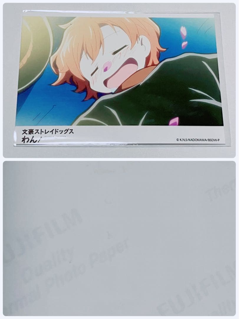 文豪ストレイドッグス わん！ 太宰治 中原中也 ブロマイド