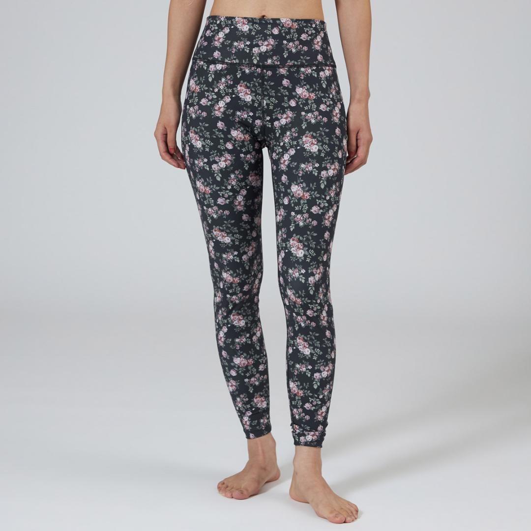 チャコット　レギンス　ヨガ　小花柄　レギンス　ワークアウト　ホットヨガ