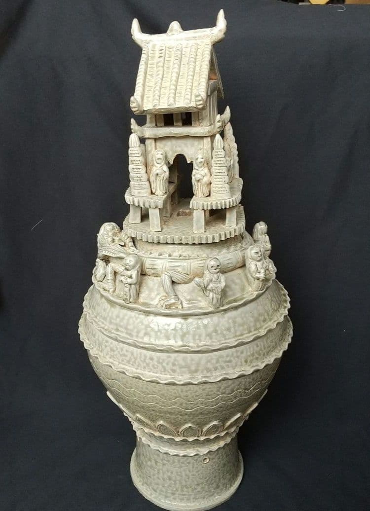 中国 神亭壺 古箱あり 骨董 茶道具