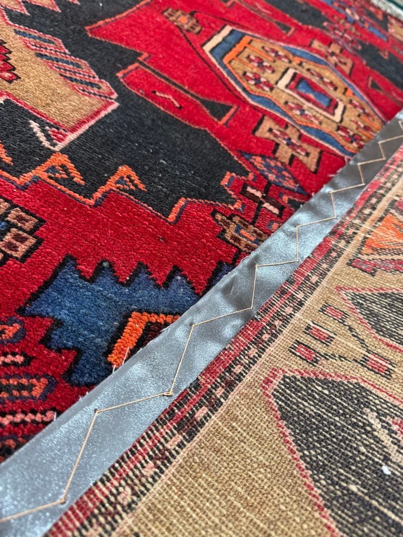 ペルシャ 【ヴィンテージラグ】インテリア装飾用 バルーチ / イラン /