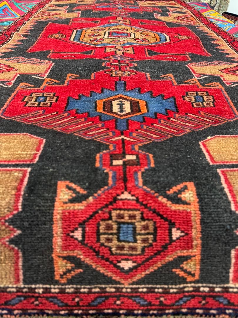 ペルシャ 【ヴィンテージラグ】インテリア装飾用 バルーチ / イラン /