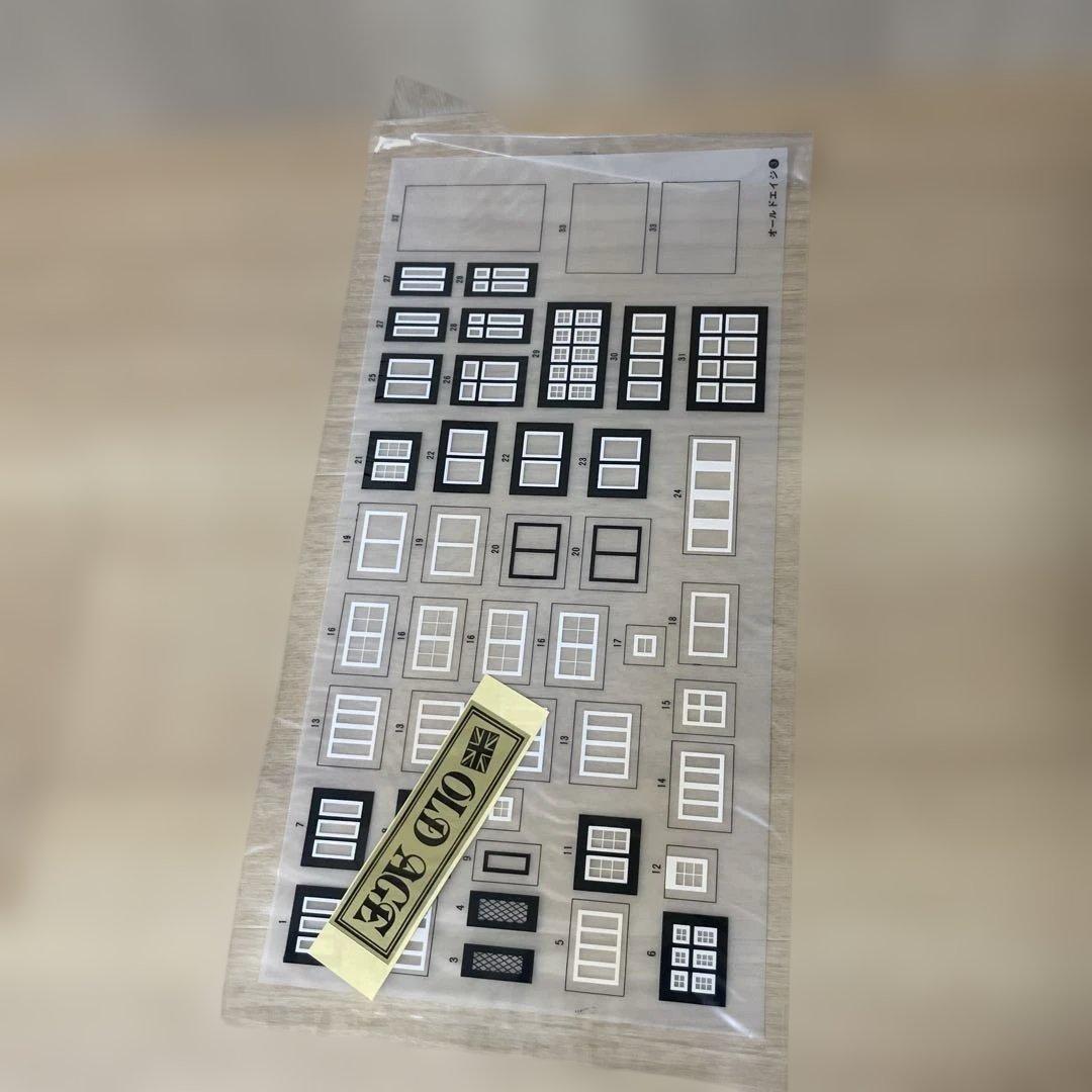 【絶版】OLD AGE 1/80 情景模型 ジオラマ 未組立 希少. Ln395