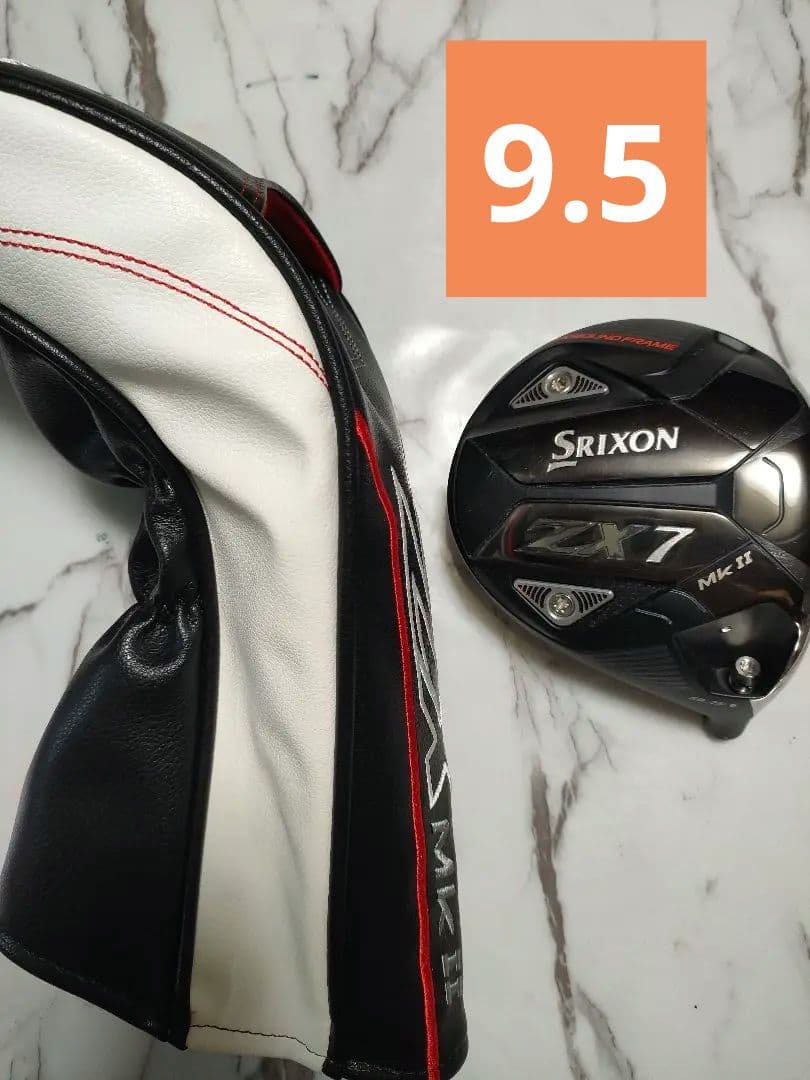 美品！スリクソン440cc ZX7 MK IIダイヤ ヘッド9.5度 純正ヘッド