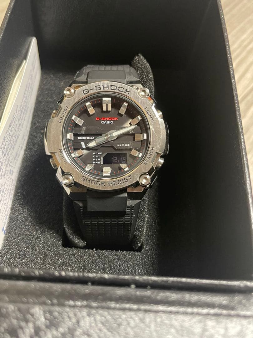 【美品】G-STEEL G-SHOCK GST-B600-1AJF