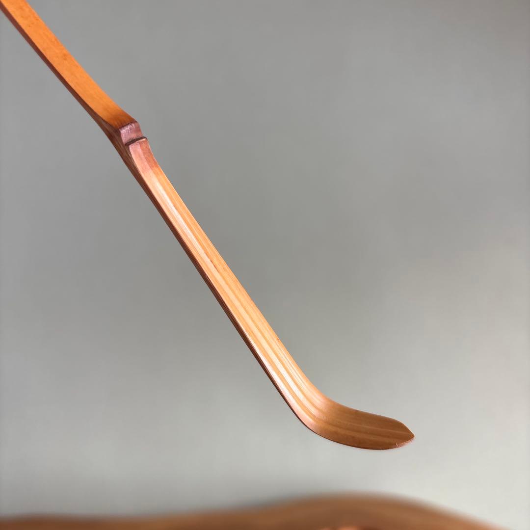 茶杓 銘「花ごろも」森洞雲造 竹筒 木箱入り