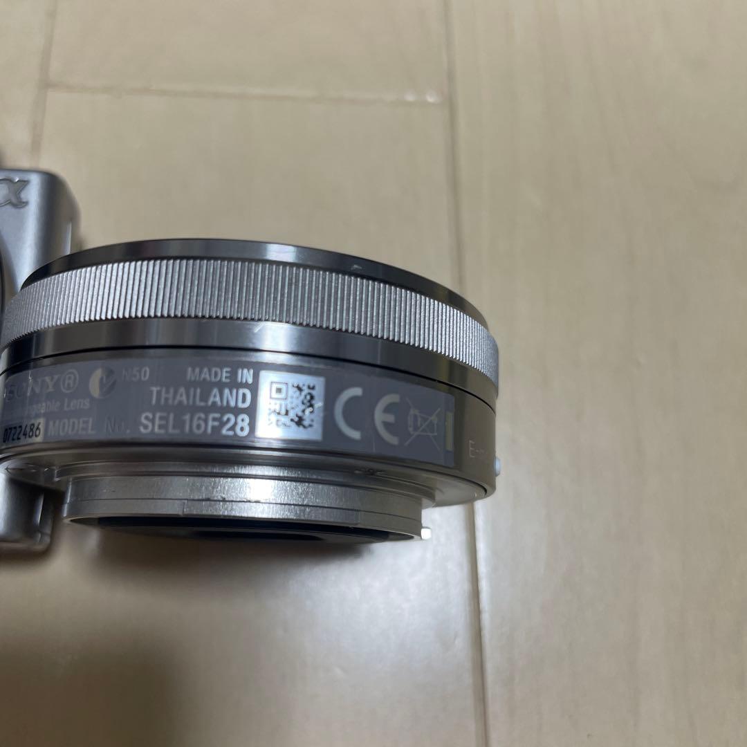 SONY NEX-5 ミラーレスカメラ シルバー　SEL16F28