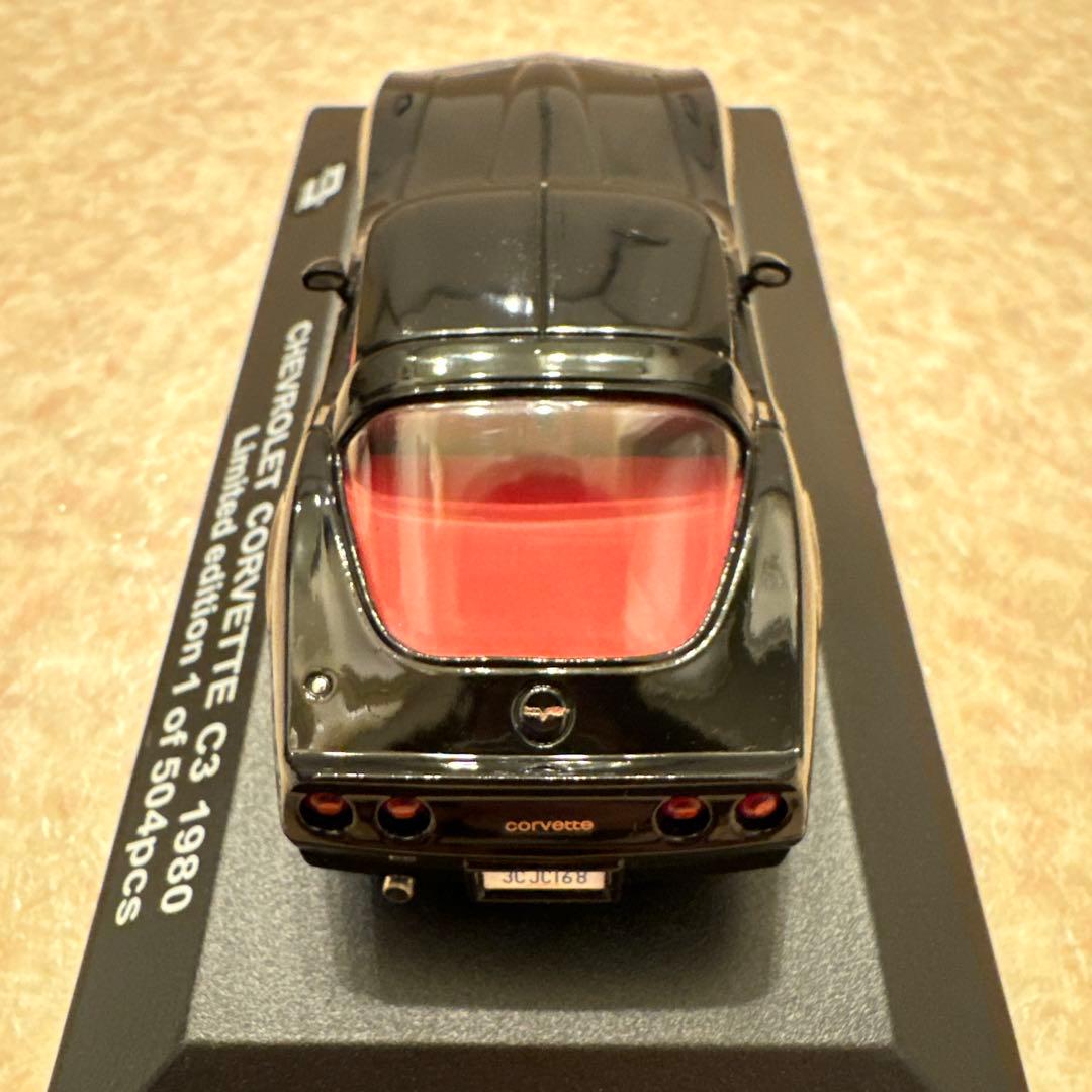 トリプル9 コレクション シボレー コルベット C3 1980 ミニカー