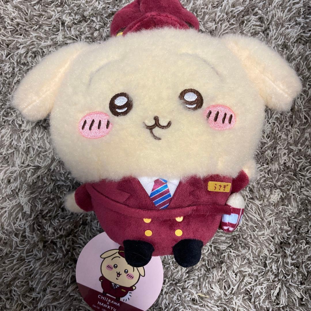 【ちいかわ×阪急電車】阪急電車なほわほわぬいぐるみS(うさぎ)