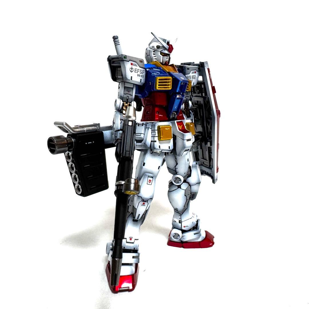 RG RX78-2 Ver.2.0 塗装済み完成品 ガンプラ