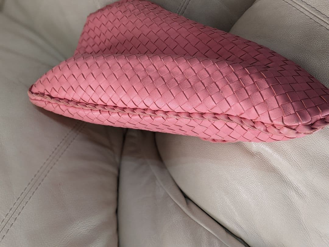 イントレチャート ハンドバッグ ピンク 付属品完備