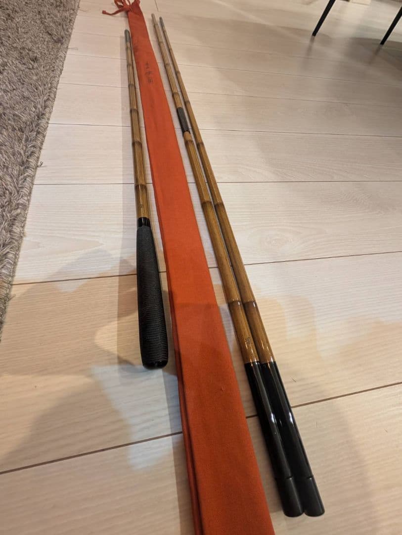 ダイワ　竿掛け　凛　二本物 ダイワ　タモの柄　凛　一本物
