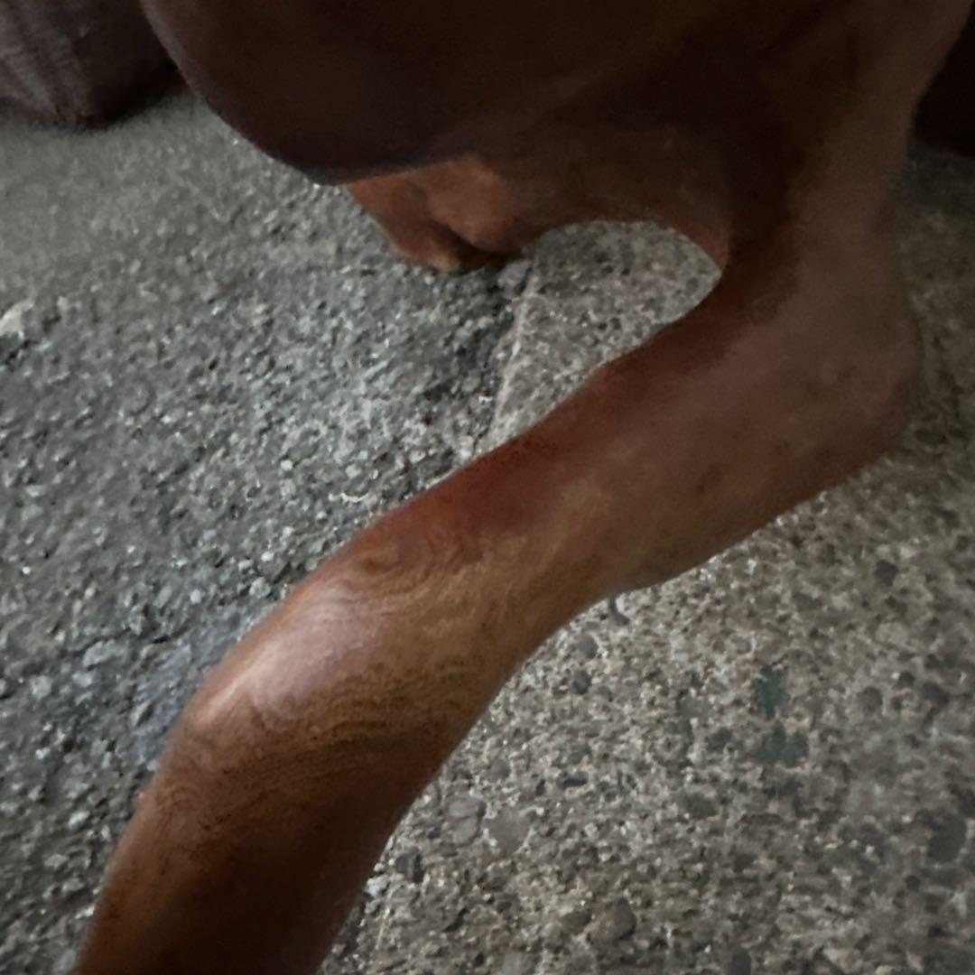 瞬間的お値下げ❣️無垢材 自然形状 木の花台