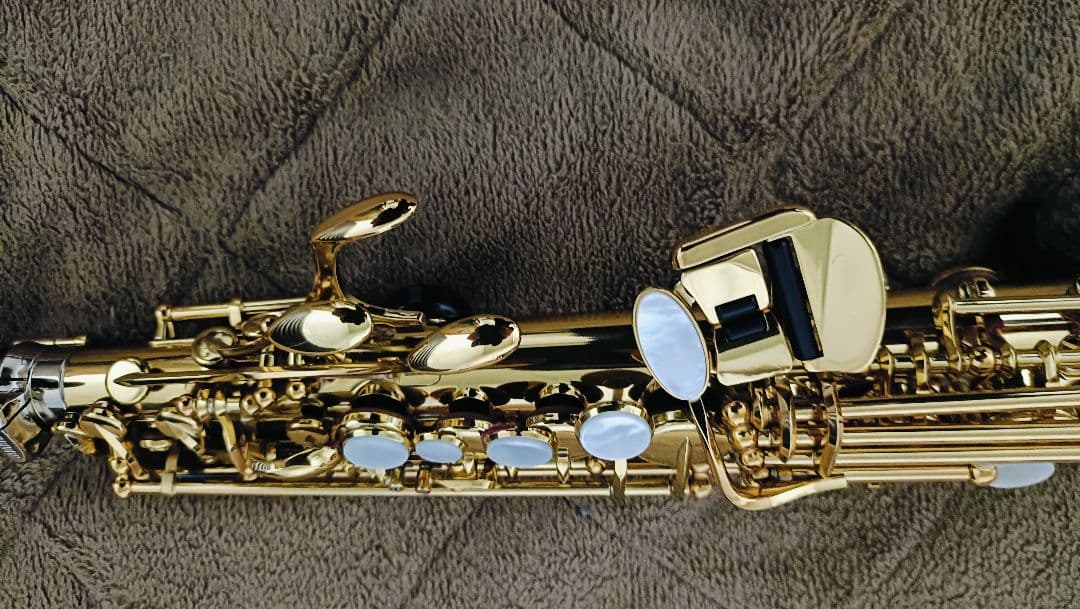 ヤマハソプラノサックスYSS-875EXHG 美品2月末迄出品予定