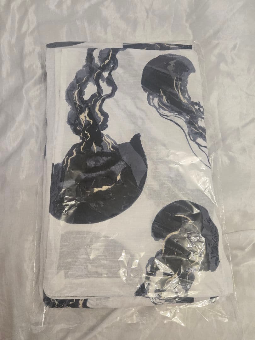 【最終値下げ】優華壇 京友禅手捺染 浴衣 海月 本仕立て レディース メンズ