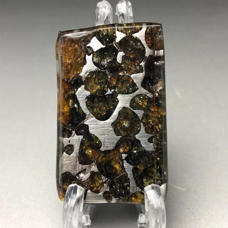 ヤ*ん様 パラサイト隕石 隕石　石鉄隕石　セリコ隕石 重さ約13ｇ　共箱