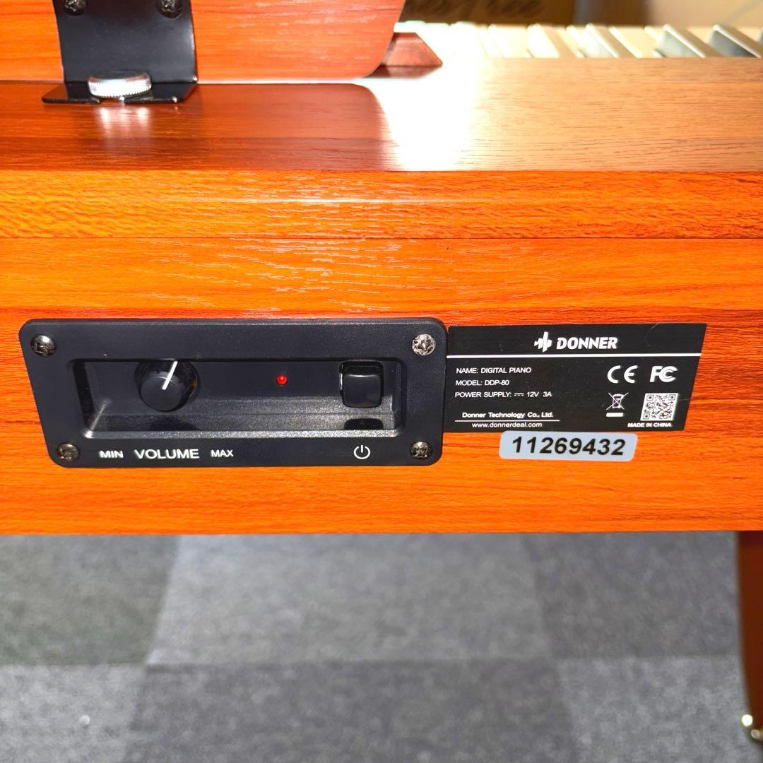 DONNER 電子ピアノ DDP-80