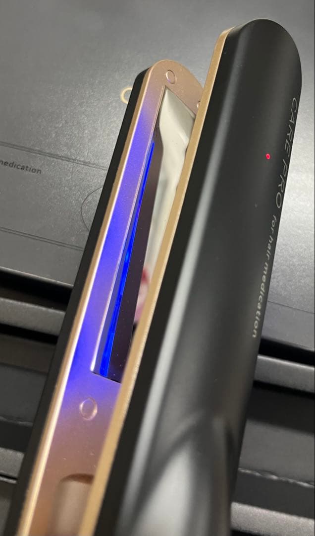 CARE PRO ケアプロ 超音波アイロン 美品 充電スタンド付 正規品