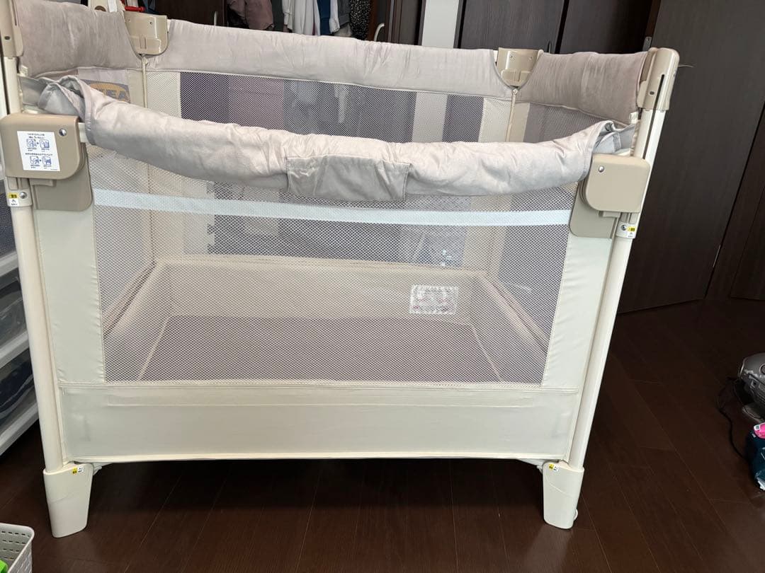 Aprica(アップリカ) ココネルエアープラスABベビーベッドホワイトベージュ