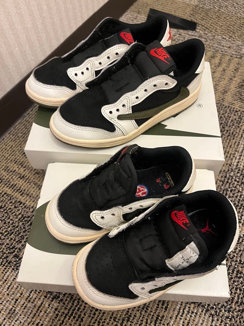 travis scott Jordan キッズ　kids ジュニア　Jr.
