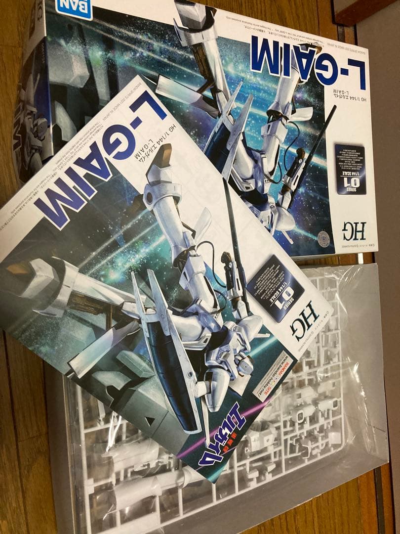 HG 1/144 エルガイム　オージ　AUG & L-Gaim プラモデルセット