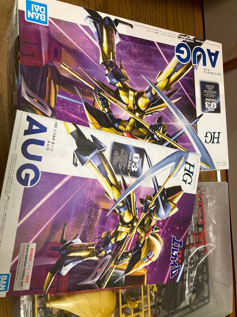 HG 1/144 エルガイム　オージ　AUG & L-Gaim プラモデルセット