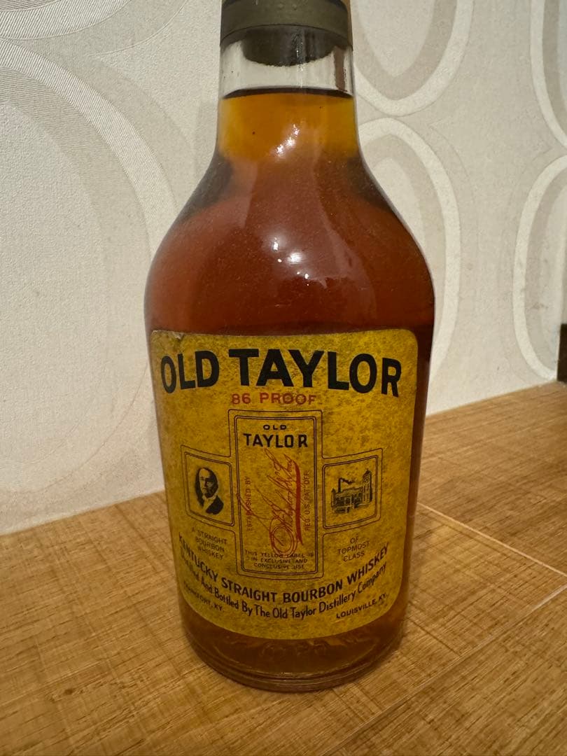 OLD TAYLOR 86 PROOF ストレートバーボンウイスキー