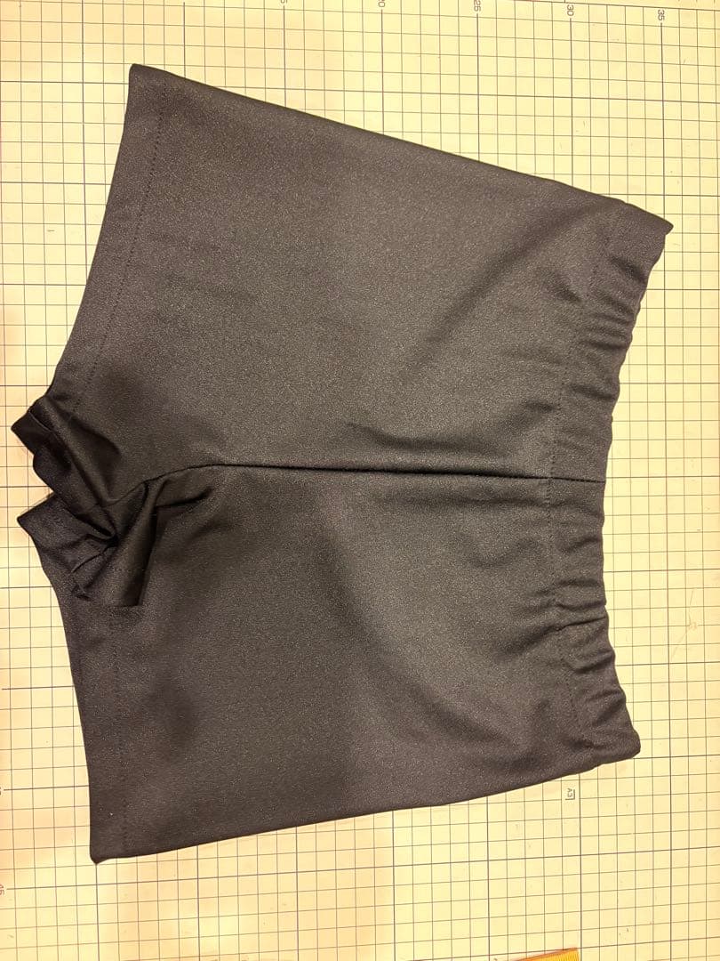 140ダンス衣装　黒×ゴールド　ワンピース