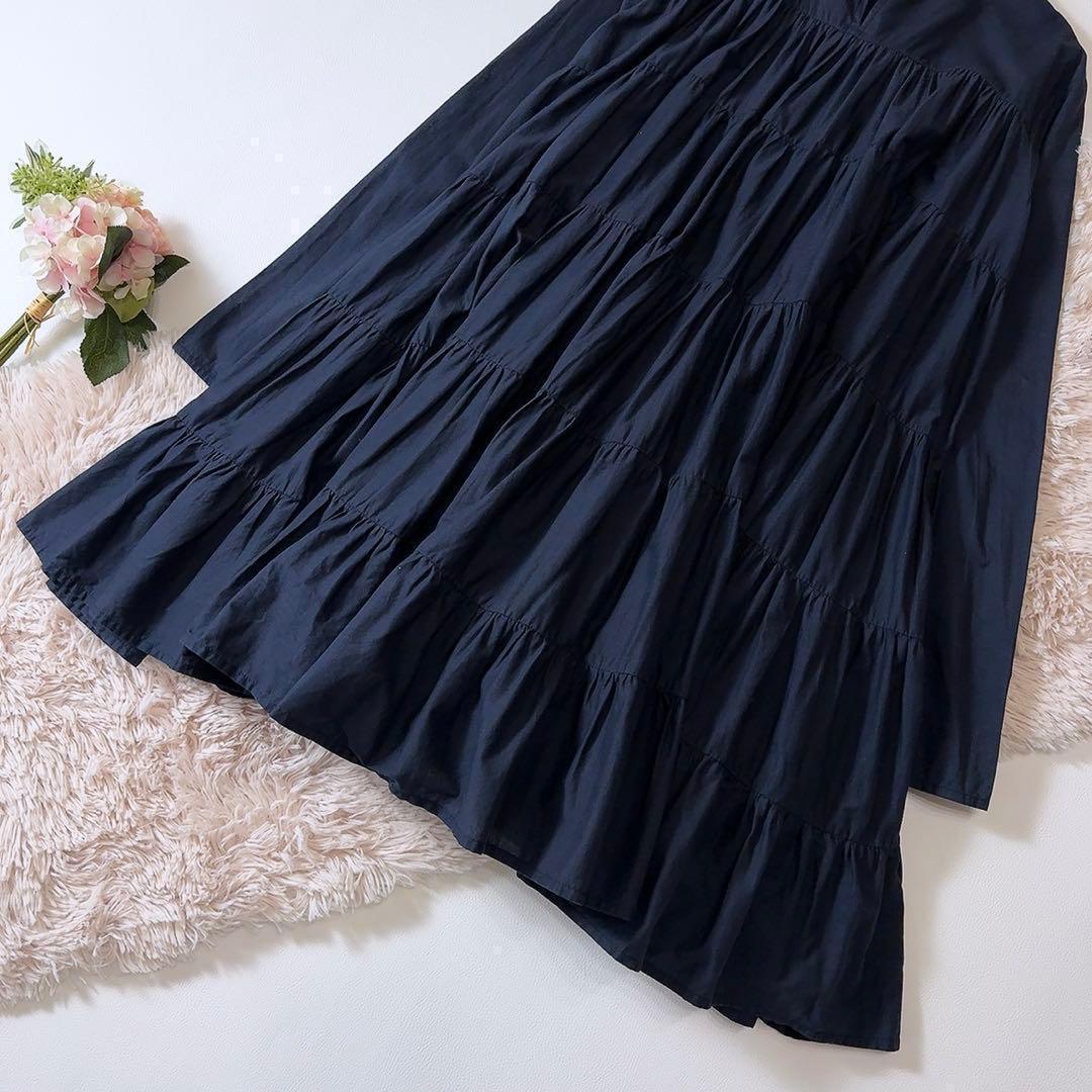 極美品ꕥマーレット トゥモローランド別注 ソリマン ティアードドレス Aライン