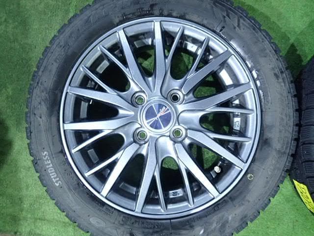 B1049【送料無料】スタッドレスタイヤ 155/65R14 4本セット