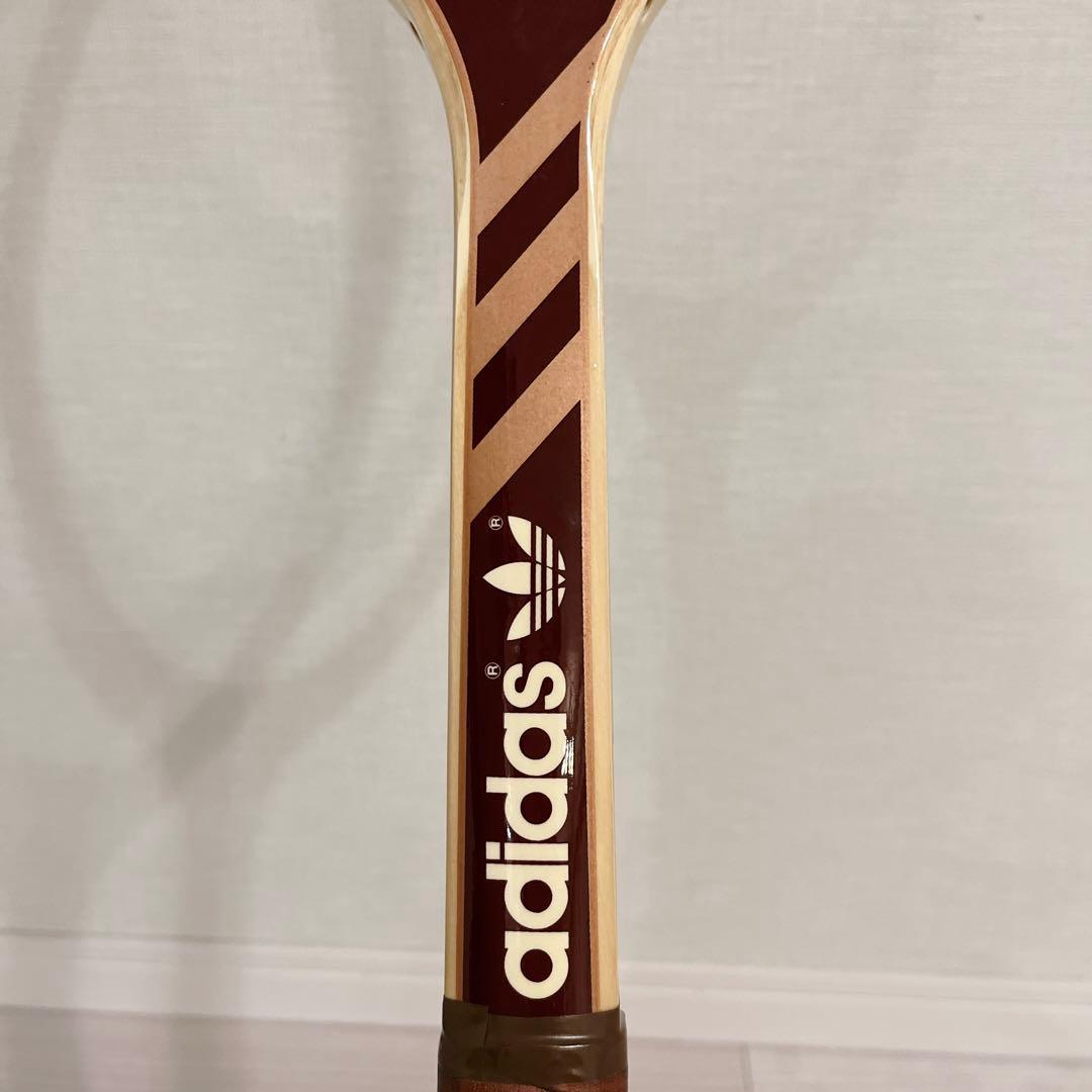 希少 70s アディダス ナスターゼ ウッドラケット ベルギー製 ハンドクラフト