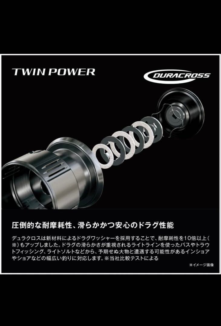 極美品　シマノ　現行ツインパワー　3000MHG