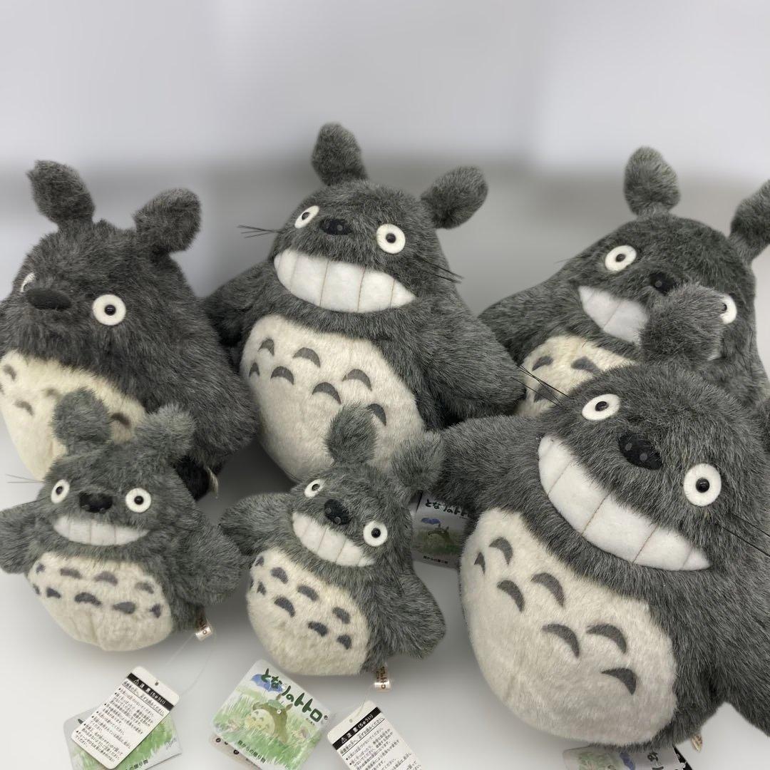 トトロ ぬいぐるみセット（中・小）6体