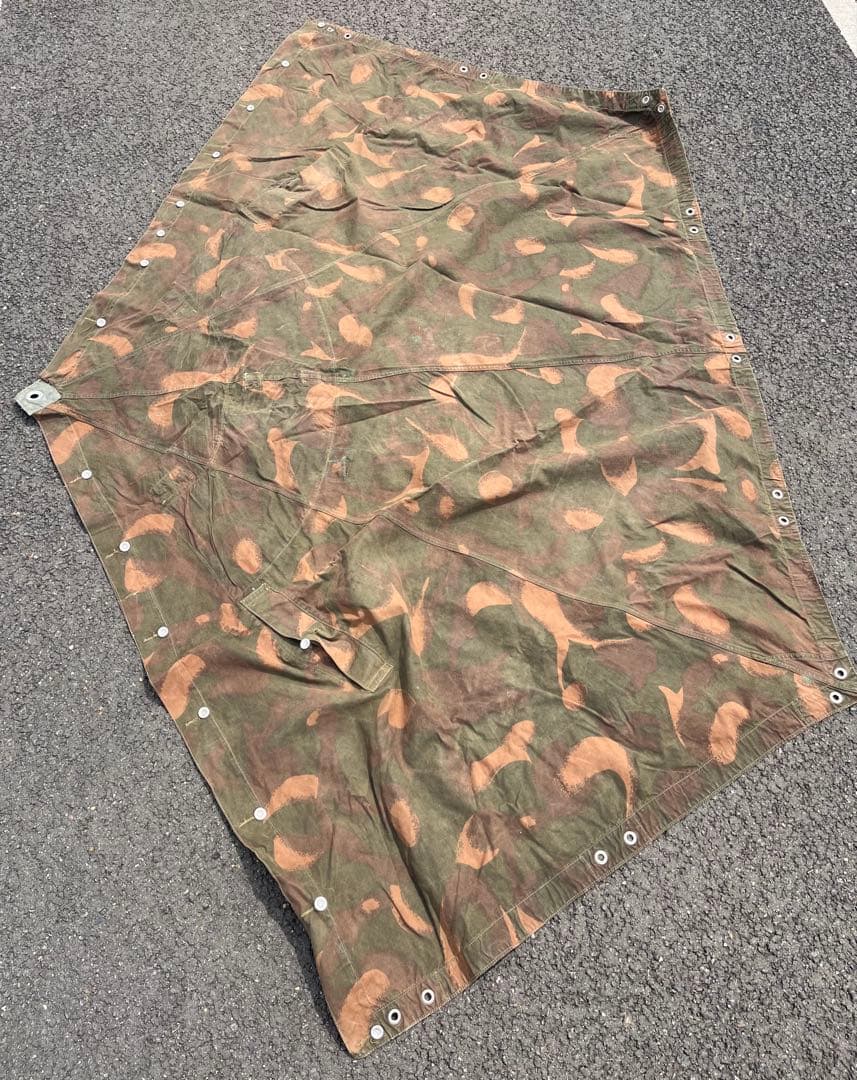 ハンガリー軍　ハリケーン　軍幕　ポンチョテント　2枚