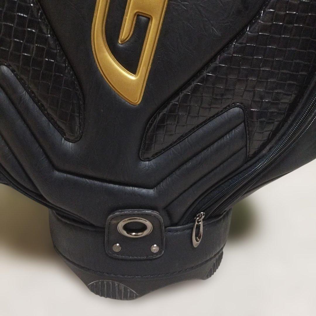 GLOIRE ゴルフキャディバッグ ブラック