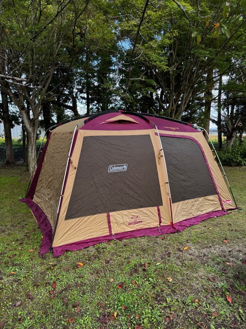 コールマン タフワイドドーム3025(テント)＆タフスクーンタープ400 連結可