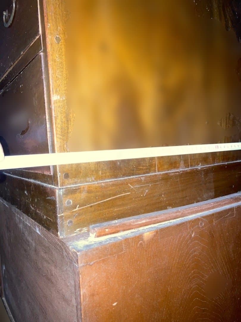 木製タンス 引き出し ダークブラウン