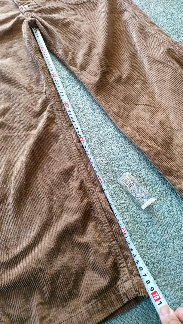 go hemp コーデュロイ オーバーオール