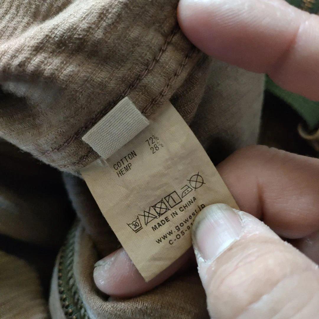 go hemp コーデュロイ オーバーオール