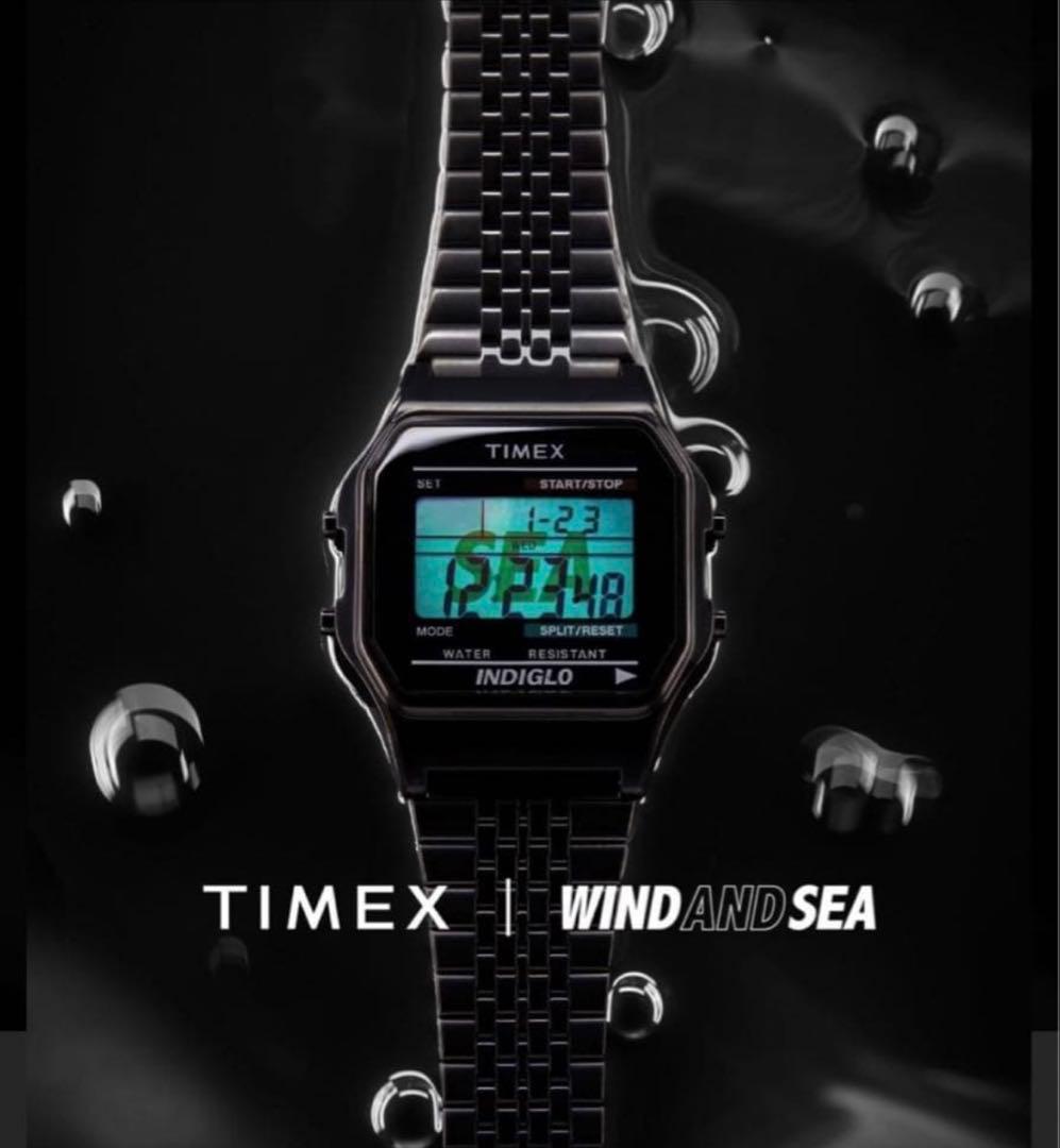 【新品未使用】wind and sea TIMEX
