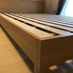 【福岡市限定】ダブルベッドフレーム ニトリ ベッドフレーム